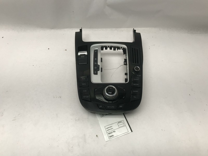 10 11 12 AUDI S4 A4 CENTER CONSOLE RADIO NAVI CONTROL SWITCH PANEL OEM