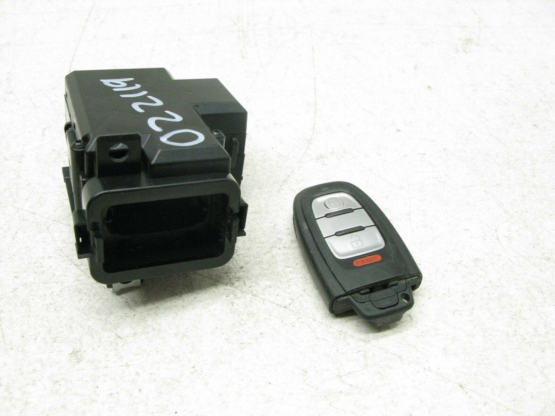 08-16 AUDI 8T A5 S5 RS5 A4 Q5 IGNITION SWITCH KEY SLOT STARTER CONSOLE OEM 02211