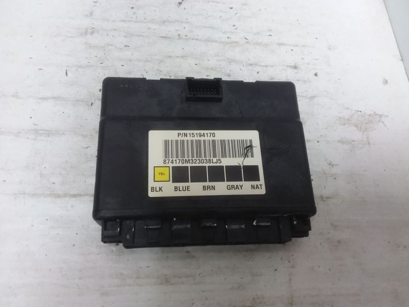 Body Control Module BCM Left Hand Dash Fits 03-07 HUMMER H2 15194170