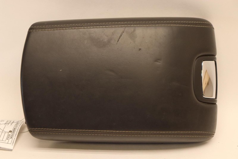 2007-2015 JAGUAR XK FRONT CENTER CONSOLE ARMREST COVER LID LEATHER OEM