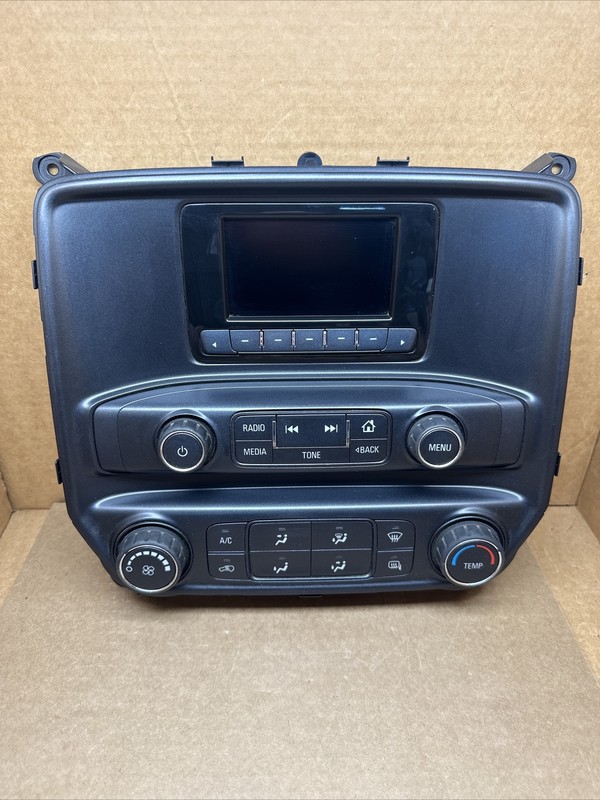 14-16 Chevy GM SILVERADO SIERRA RADIO CONTROL DISPLAY SCREEN CLIMATE 23176310