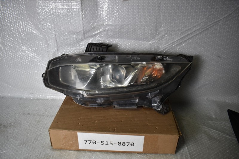 HONDA CIVIC LEFT SIDE HEADLIGHT 2016-2018 FACTORY OEM