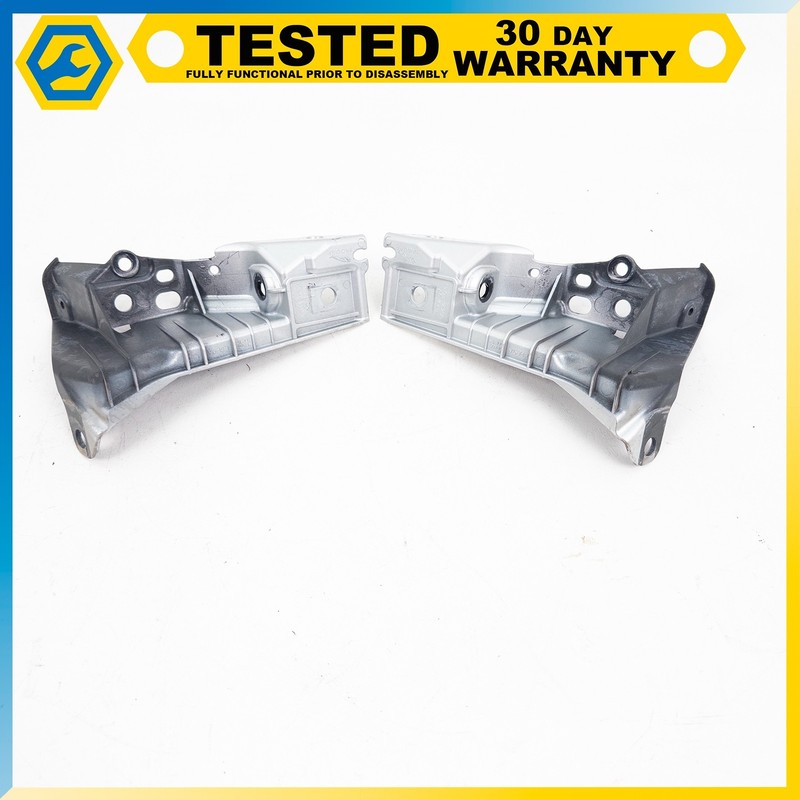10-19 JAGUAR XJ RIGHT & LEFT SIDE FENDER SUPPORT BRACKET MOUNT SET OEM