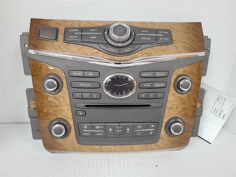 Audio Equipment Radio Control Fits 14-17 INFINITI QX80 541627