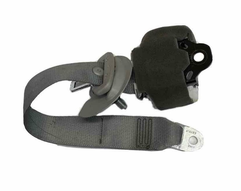 2018 2020 TOYOTA HIGHALNDER REAR DRIVER SIDE 2ND ROW SEATBELT GRAY ASSY OEM