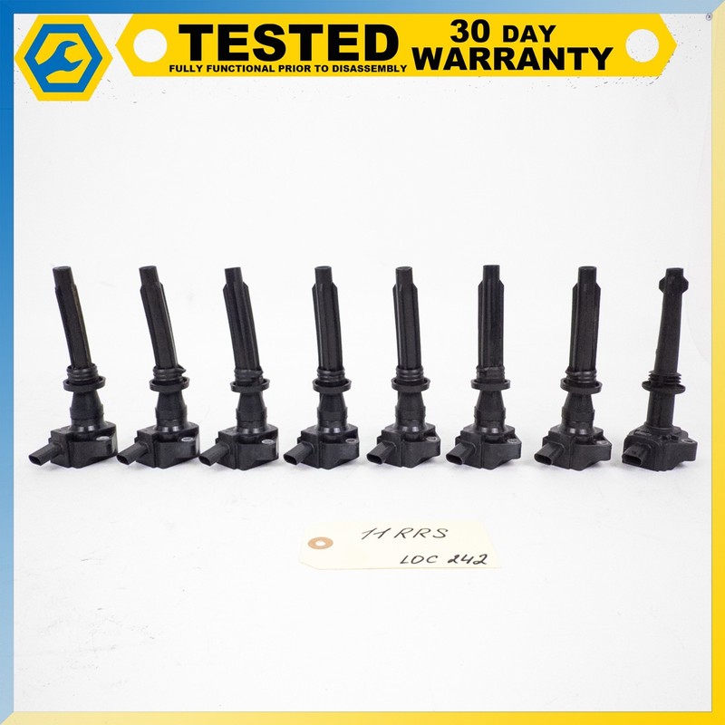 Jaguar Land Rover DX23-12A366-AC IGNITION COIL SET OF 8 OEM C2Z18619 / LR035548