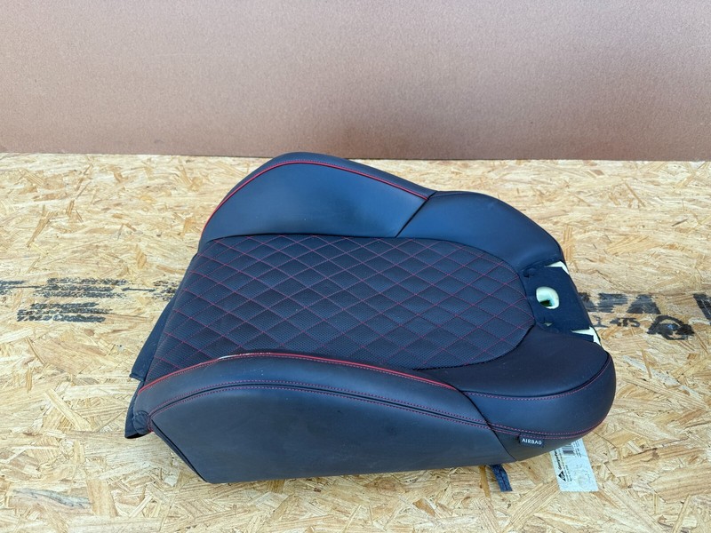GENESIS G70 2019-2025 OEM FRONT LEFT DRIVER UPPER SEAT SKIN CUSHION (BLACK)