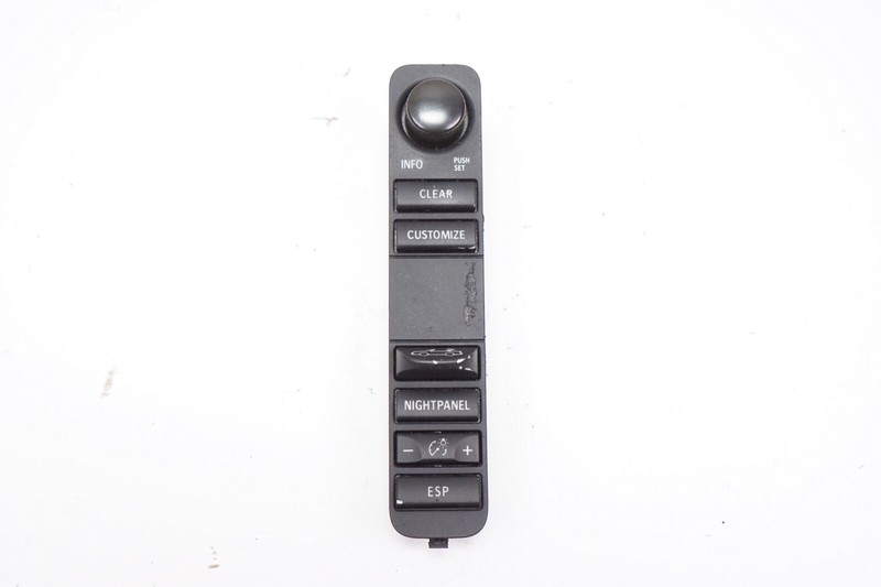 SAAB 9-3 Display Night Panel Convertible Roof Switch OEM 2004 - 2007