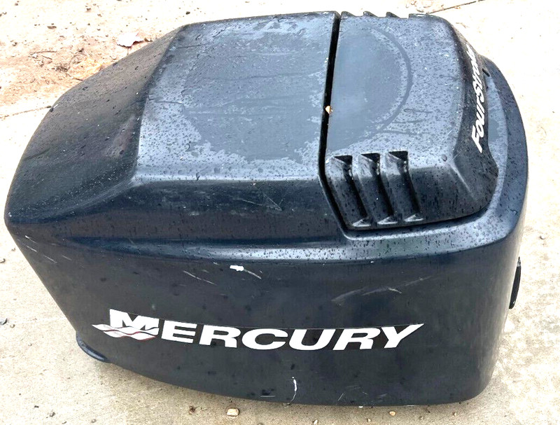 Mercury 75 90 4-Stroke Outboard Hood Cover Cowling Shroud 827328T9 OEM 2000-2006