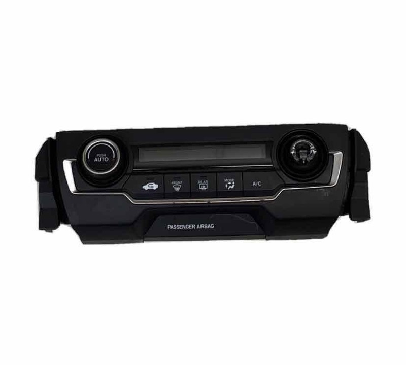 19 HONDA CIVIC LX AC HEATER CONTROL PANEL 79600TBAA12 MISSING RIGHT VOLUME KNOB