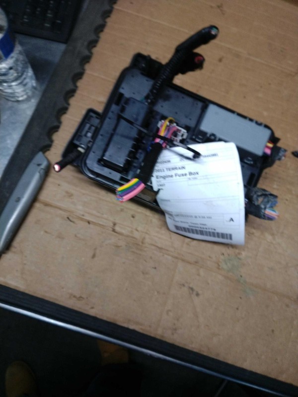 2011 GMC Terrain Fuse Box OEM 2.4L Grey 149K Miles - Warranty Included