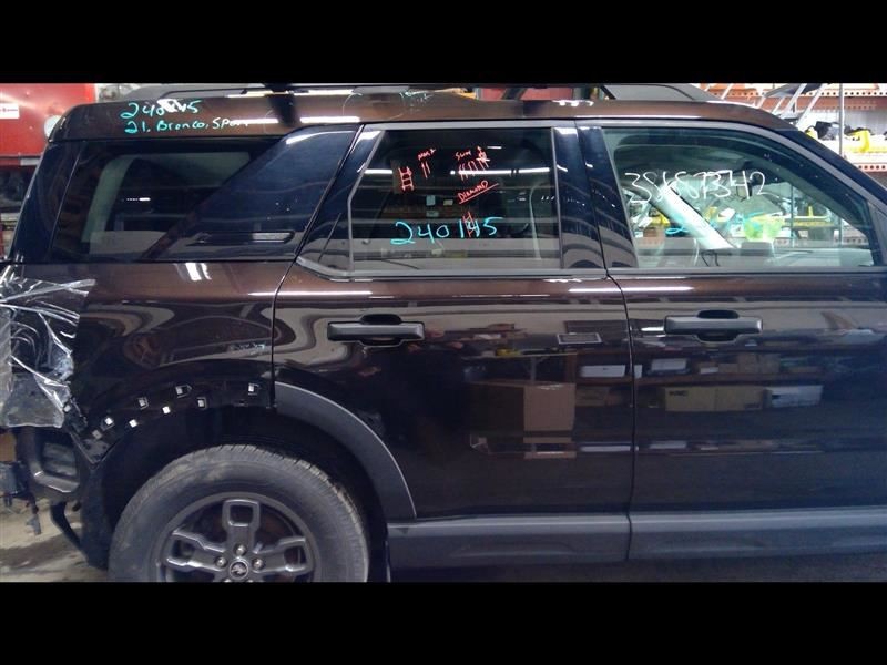 Passenger Right Rear Door Dark Tint Automatic Down Fits 2021-2023 BRONCO SPORT
