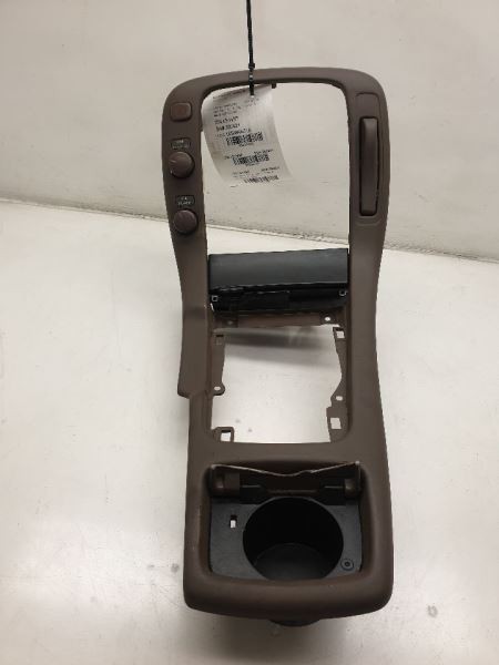 1997 LEXUS SC400 CENTER CONSOLE MOUNTED SHIFTER BEZEL WITH CUP HOLDER