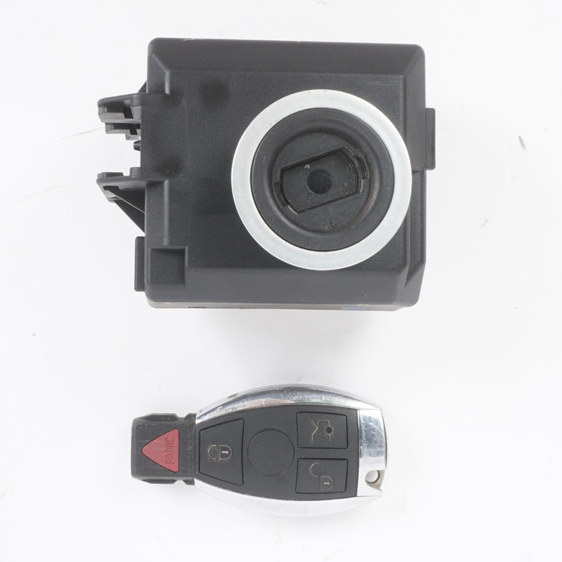 12-16 Mercedes X166 GL450 ML550 ML450 Ignition Switch Module w/ Key OEM