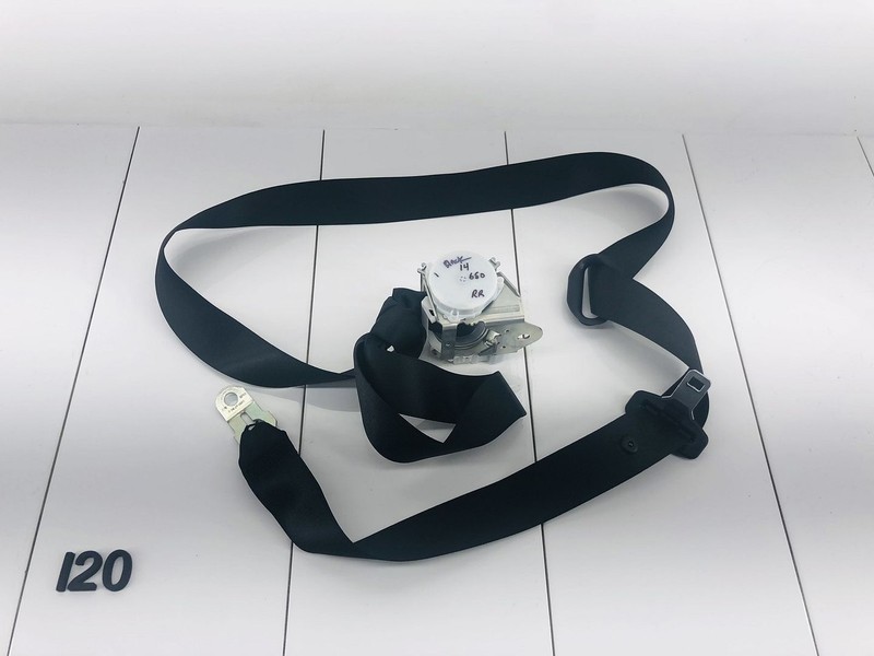 12-18 BMW 650I XDRIVE REAR RIGHT SIDE SECOND 2ND ROW SEAT BELT TENSIONER OEM