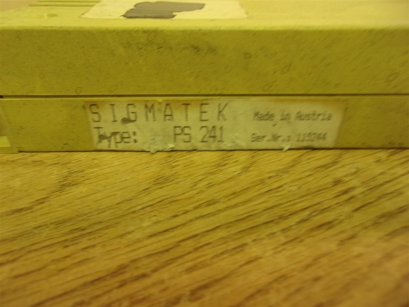 Sigmatek PS241 Robotics Module *FREE SHIPPING*