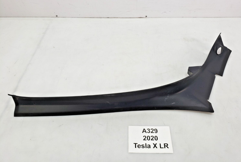 ✅16-20 OEM Tesla Model X Rear Left Driver Side Trunk Liftgate Trough Trim Cover*