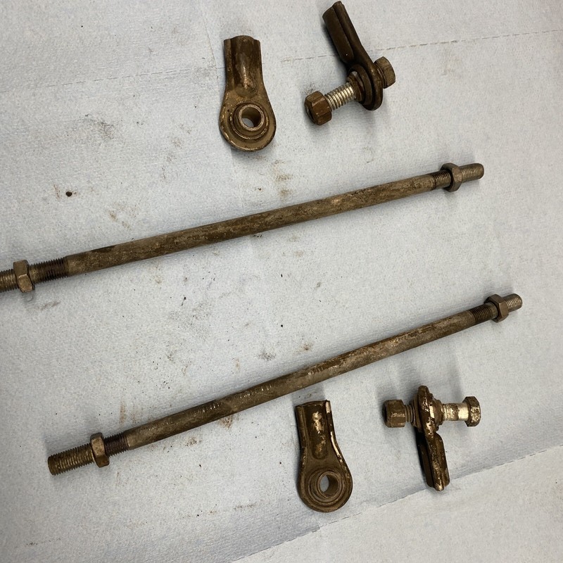 Vintage John Deere Snowmobile steering rod ends, 300 400 600 JDX 440 340