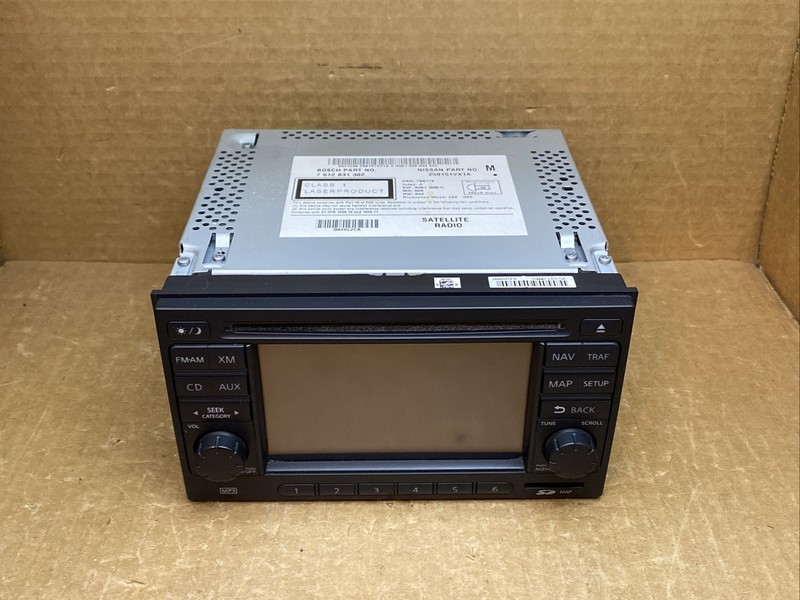 12-15 Nissan Rogue CD GPS Nav Navigation Radio Receiver OEM 259151VX1A
