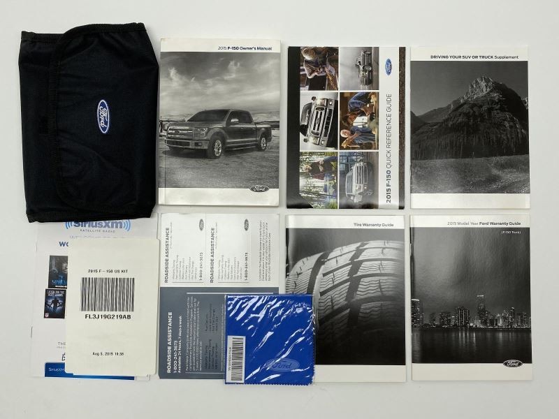 Owners Manual 2015 Ford F150 82044