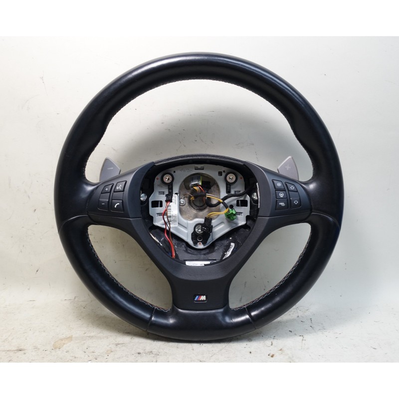 2010-2014 BMW E70 X5M E71 X6M Factory M Sport Leather Steering Wheel Paddles OEM