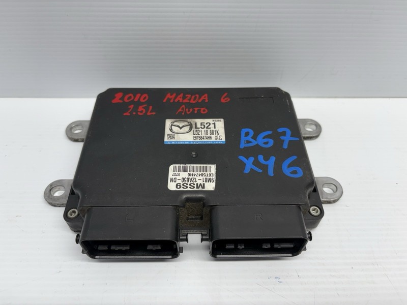 09-10 Mazda 6 ECM 9M8112A650DN Engine Control Module OEM