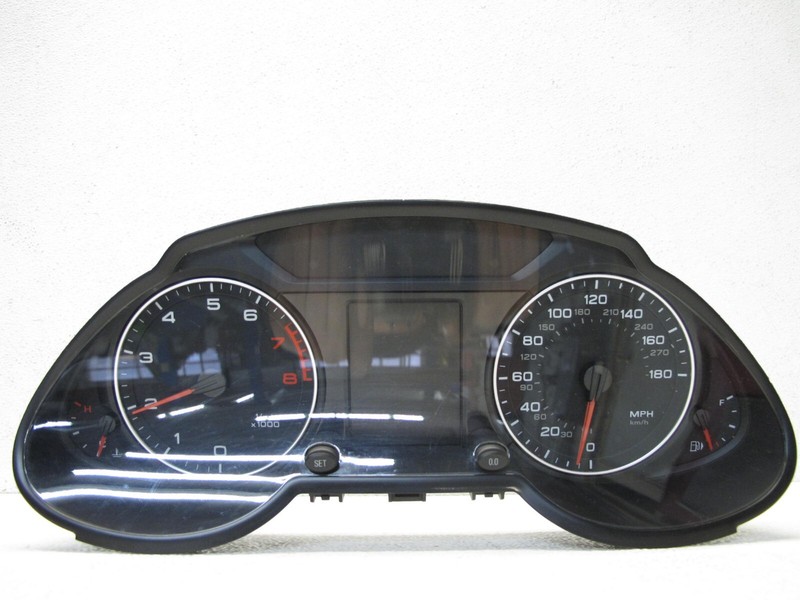 11-12 AUDI 8R Q5 SPEEDOMETER INSTRUMENT GAUGE CLUSTER OEM 082223