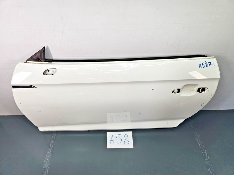 ✅ 2018-2023 OEM Audi A5 S5 B9 Front Left Driver Door Shell Panel White LY9C