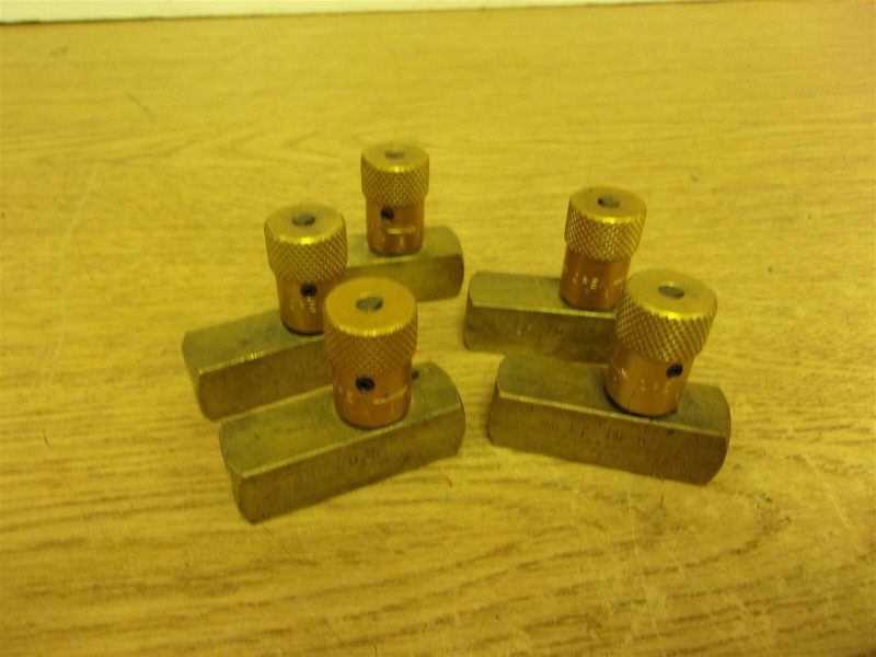 Deltrol EFFC-10B 1/8" NPT Flow Control Valves, Lot of 5 *FREE SHIPPING*