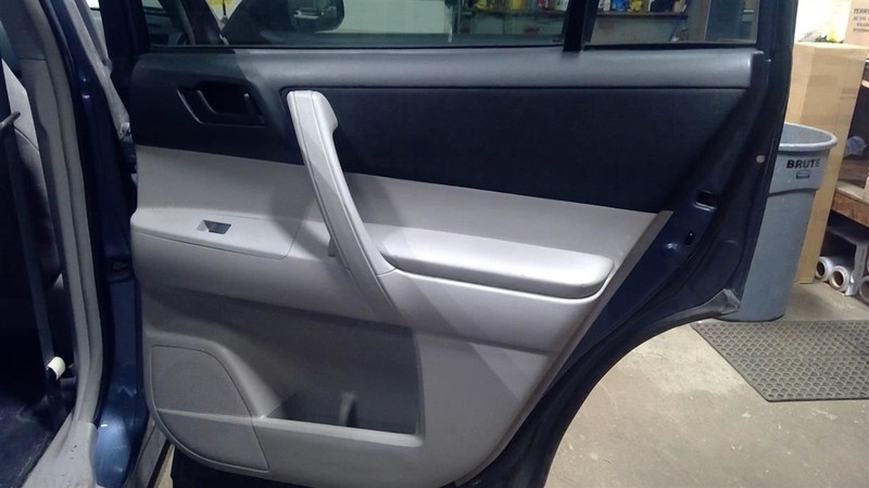 HIGHLANDER 2012 Passenger Right Rear Door Trim Panel Rear 1789669