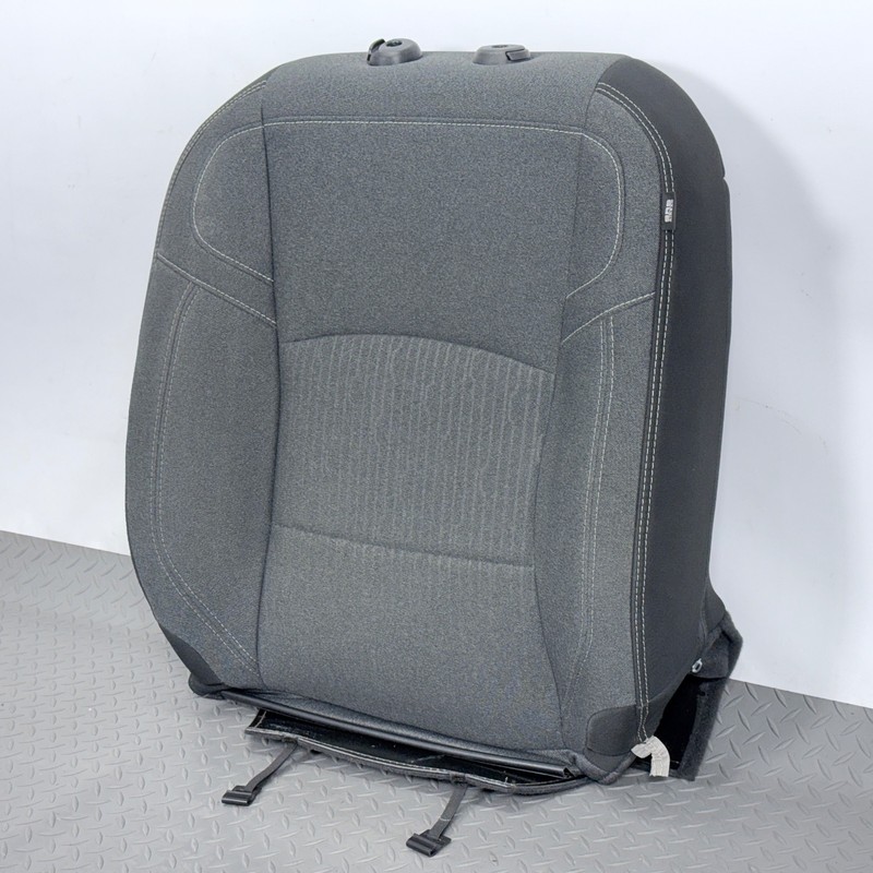 ✅ 2019-24 RAM 1500-3500 OEM FRONT LEFT CLOTH SEAT UPPER BACK CUSHION Gray DRIVER