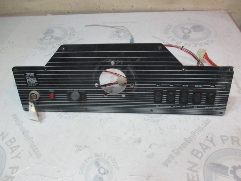 1991 Forester 190 Sport Marine Boat Dashboard Switch Panel 23 3/8" x 8"