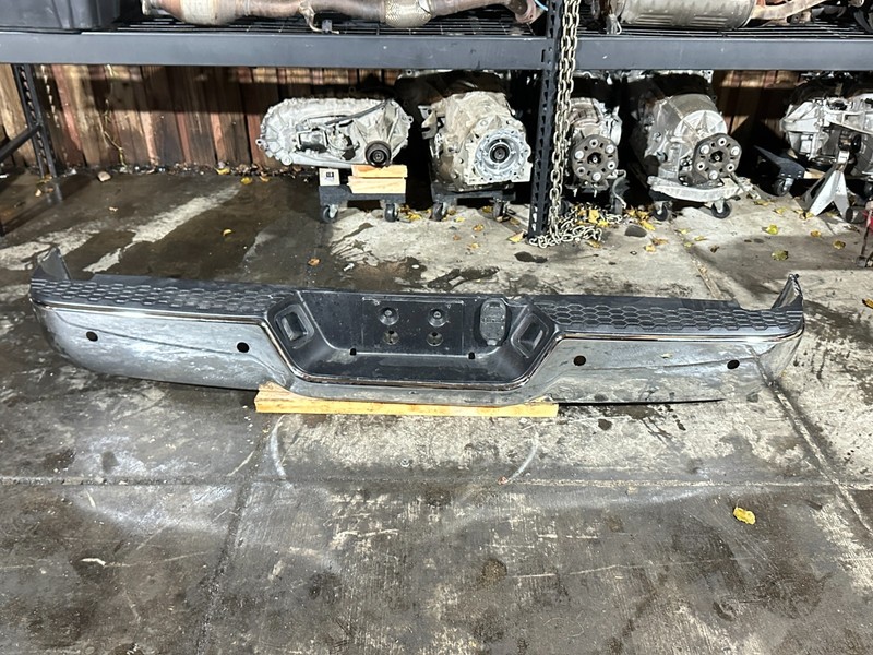 2017 RAM 2500 3500 LARAMIE CHROME REAR BUMPER*NO SENSORS* OEM 2013-2018