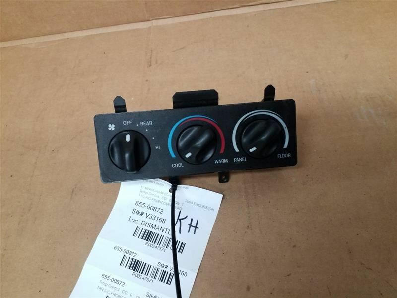 Temperature Control Front Console Overhead Fits 00-05 EXCURSION 247571