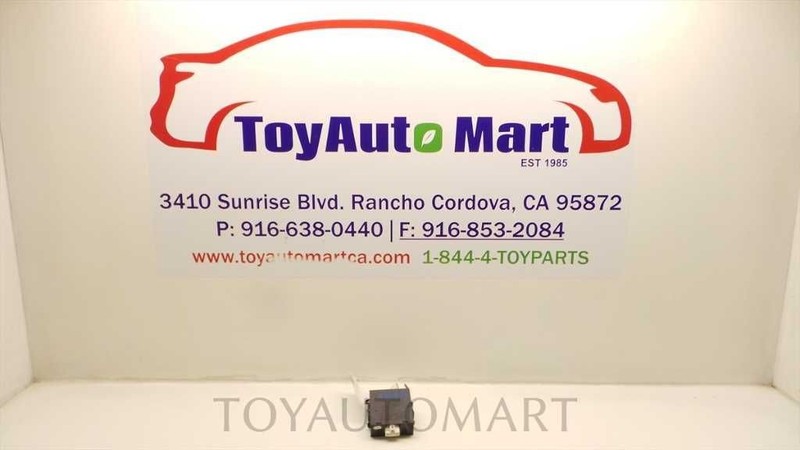 99 00 01 02 03 TOYOTA SOLARA DOOR CONTROL RECEIVER 89741-06010