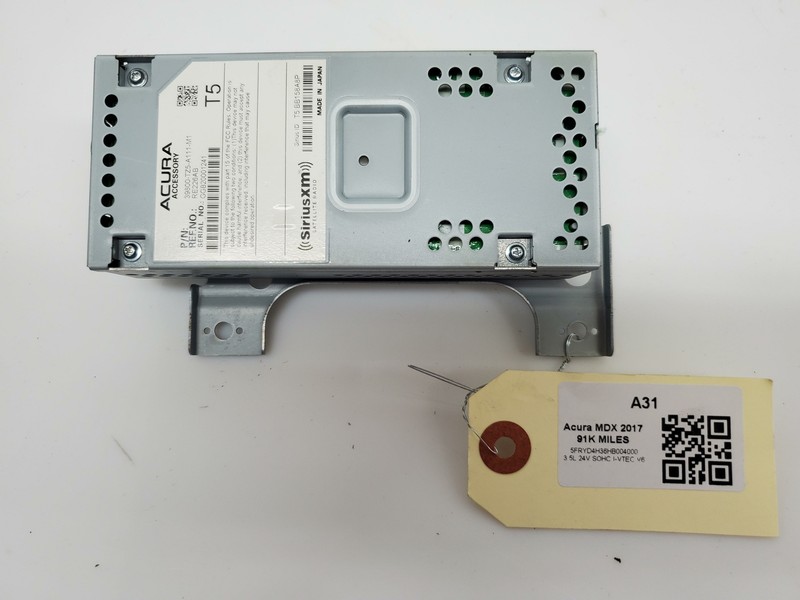 Radio Satellite Tuner Unit 2017 Acura MDX 39800-TZ5-A111-M1