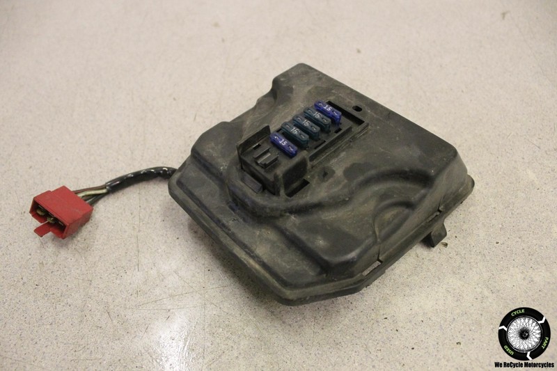 1984 Honda V65 Magna VF1100C FUSE JUNCTION BOX ELECTRICAL FUSES COVER LID VF 84