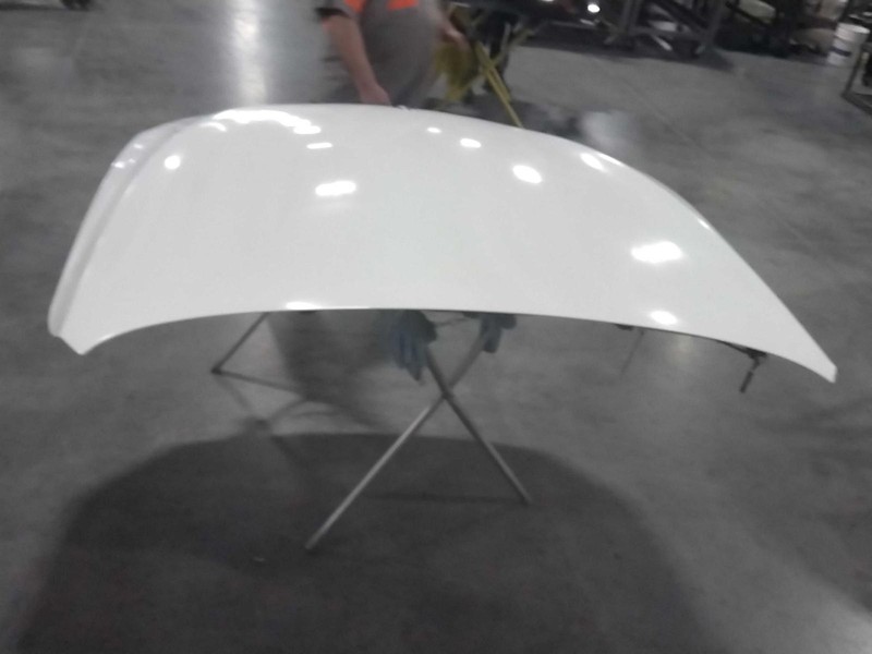 2015 BMW 750i OEM Used White Hood Panel 41617204514 4DR SED WHT
