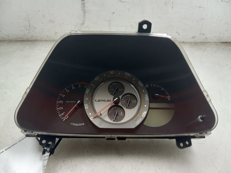 2001 LEXUS IS300 3.0L RWD AT SPEEDOMETER INSTRUMENT CLUSTER