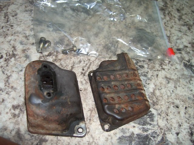 Stihl 028 av super muffler chainsaw part only bin 298