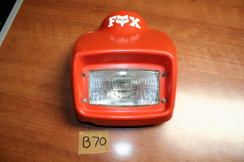 1979 Can Am 370 Qualifier Headlight Head Light Bombardier OEM 79 F