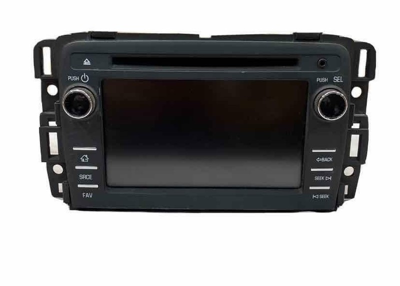 2013 2014 CHEVROLET TRAVERSE RADIO DISPLAY SCREEN & RECEIVER ASSY OEM 23193680