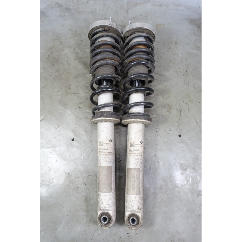 19-23 BMW F90 M5 M8 4dr Competition EDC Factory Rear Spring Strut Shock Pair OEM