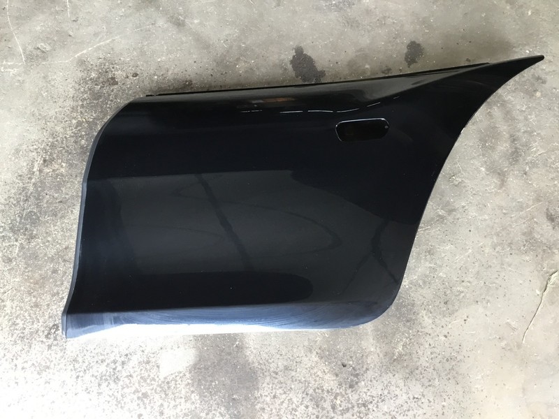 11-12 Fisker Karma 2012 Rear Left Driver Door Shell :Y