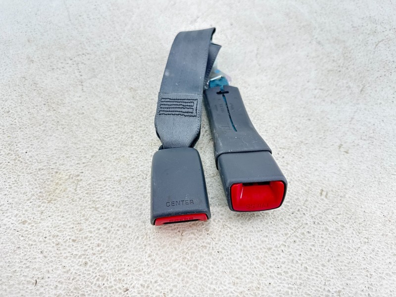 2010-15 TOYOTA PRIUS REAR LEFT & CENTER SEAT BELT BUCKLES DUAL OEM