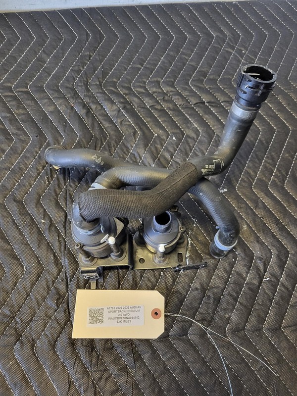 Used Oem Audi Engine Auxiliary Coolant Water Pump SET for 2018-2025 A5 Sportback
