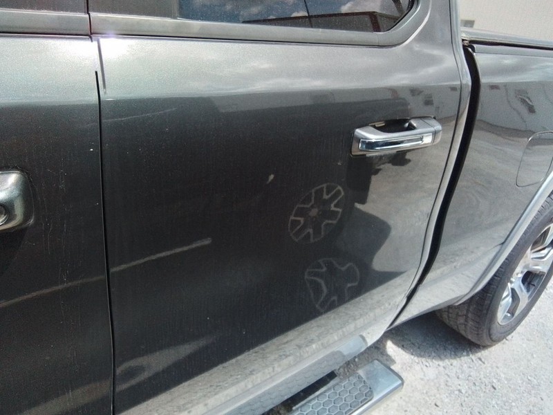 Driver Rear Side Door New Style 6 Lug Wheel Fits 19-23 DODGE 1500 PICKUP 3497402