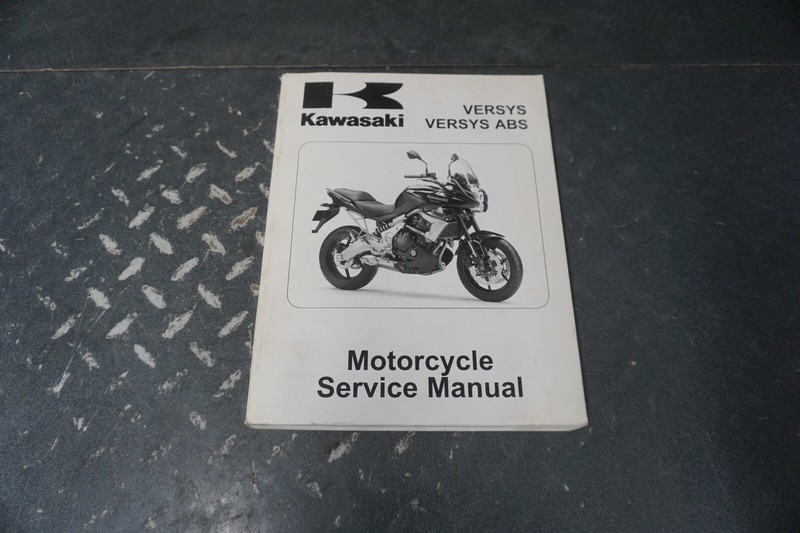2010 Kawasaki OEM Versys ABS Motorcycle Service Manual 99924-1435-31