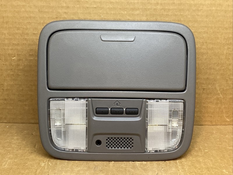 2005-2010 Honda Odyssey Light Gray Over Head Overhead Console Homelink Mirror