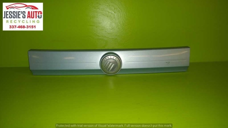 08 09 MERCURY MARINER 3.0L AT SUV LIFTGATE HANDLE LICENSE PLATE LAMP OEM 2003-35